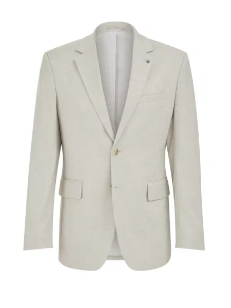 WE Fashion Sacou kitt alb