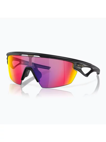 Lniane okulary przeciwsłoneczne Oakley czarne