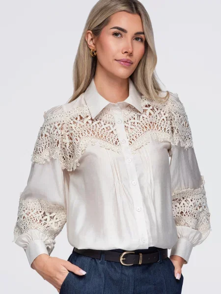 Bluza Ombre plava