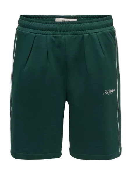 Only & Sons Pantaloni ONSLES CLASSIQUES verde pin alb