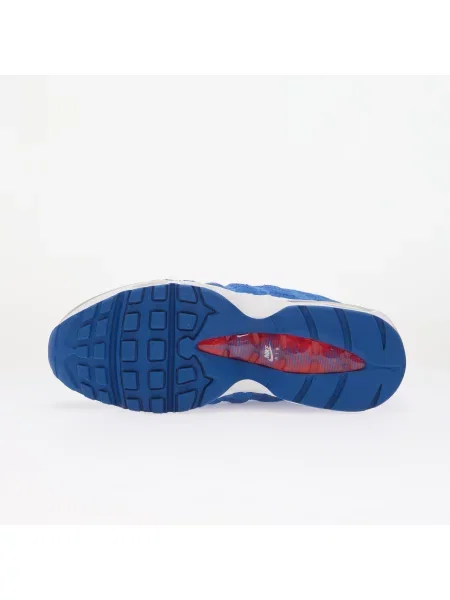 Sneakers Nike Air Max 95 Big Bubble Blue Sapphire/ Metallic Silver-White EUR 42 λευκό