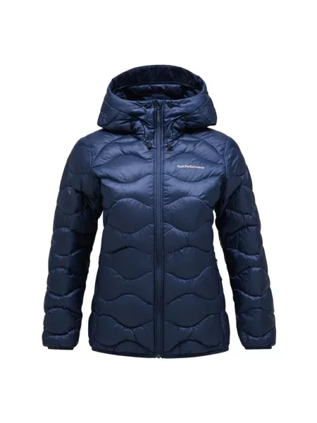 Kurtka puchowa Peak Performance Helium Down Hood blue shadow niebieska