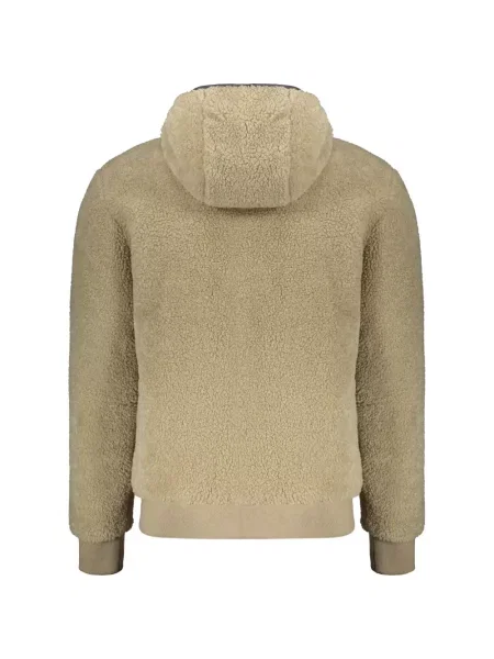 Reversibil geacă cu puf Herno din piele de oaie