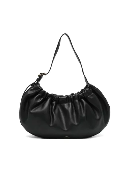 A.P.C. torebka SAC NINON HOOP czarna