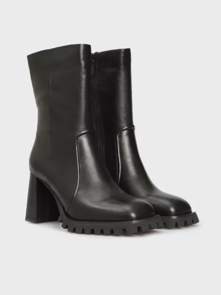 Кожаные сапоги Prpy черные