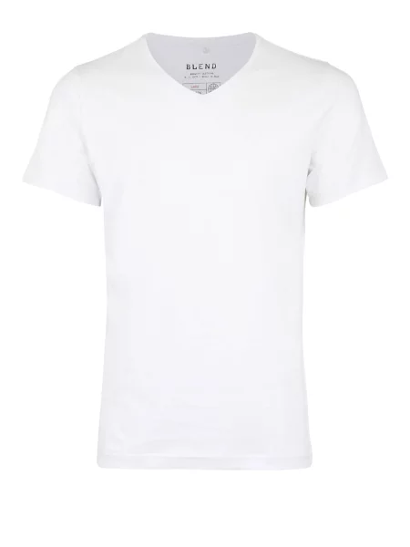 BLEND Tricou Nico' alb