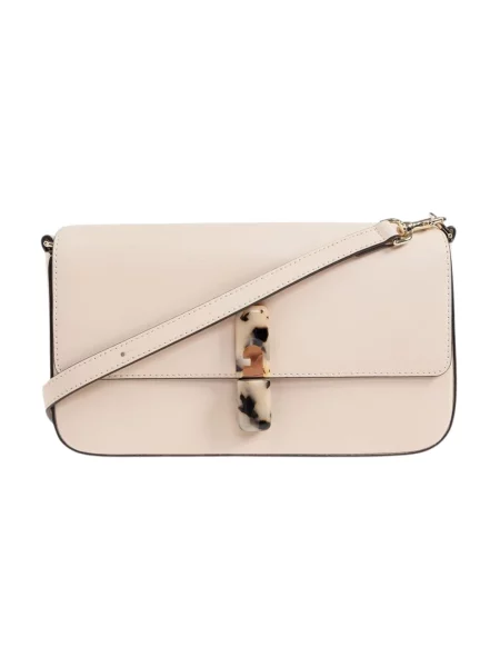 Torebka crossbody Furla skórzana beżowa