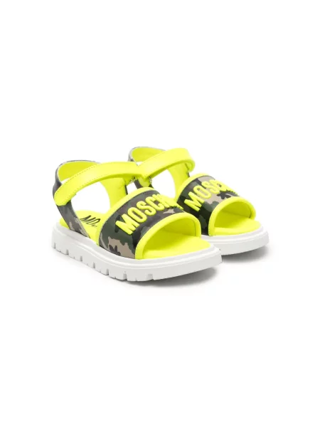 Sandały dziecięce Moschino żółte