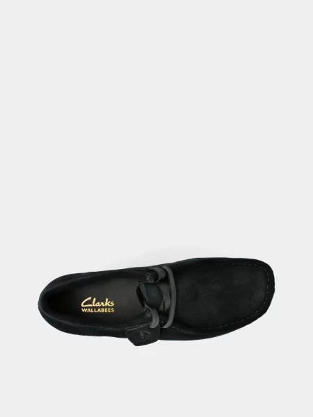 Clarks Черевики Текстиль чорний