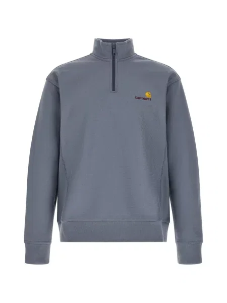 Hanorac cu fermoar Carhartt Wip albastru