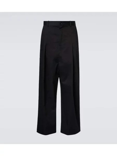 Pantaloni Loewe cu talie joasă negru