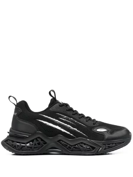 Sneakerși Plein Sport cu șireturi din dantelă negru