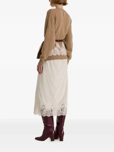 Cardigan Alberta Ferretti din dantelă