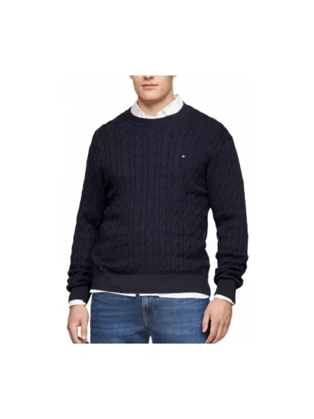 Pulover Tommy Hilfiger albastru
