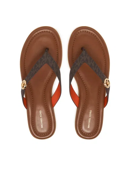 Chiloți tanga Michael Michael Kors maro