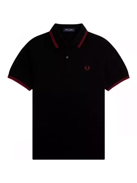 Košeľa Fred Perry čierna