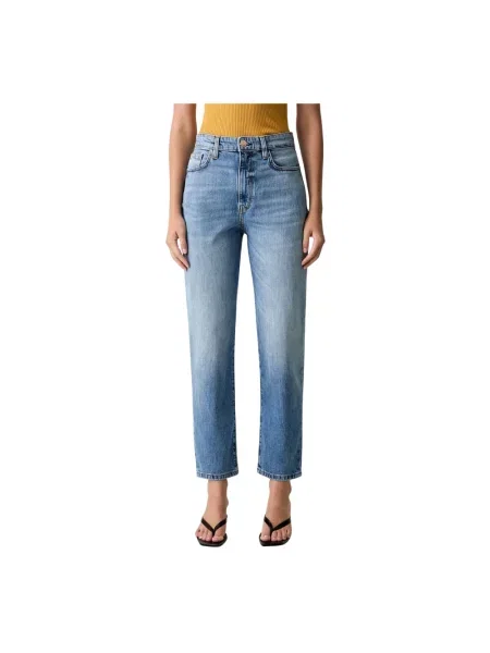 Mom jeans Guess niebieskie