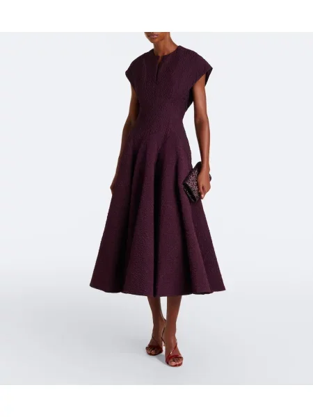 Rochie midi Roksanda violet