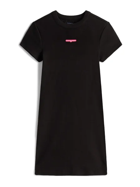 Tommy Jeans Rochie de zi Script negru