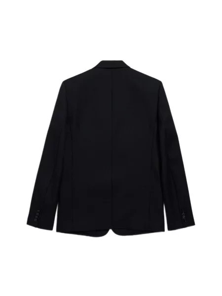 Lniana marynarka Balenciaga czarna