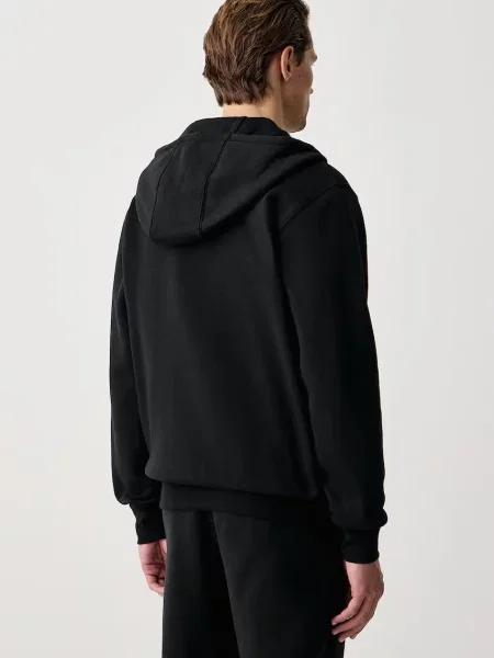 Nike Sportswear melegítőfelső kapucnival női Club fekete