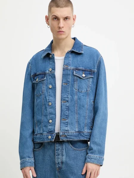 Tommy Jeans Geacă de blugi albastru