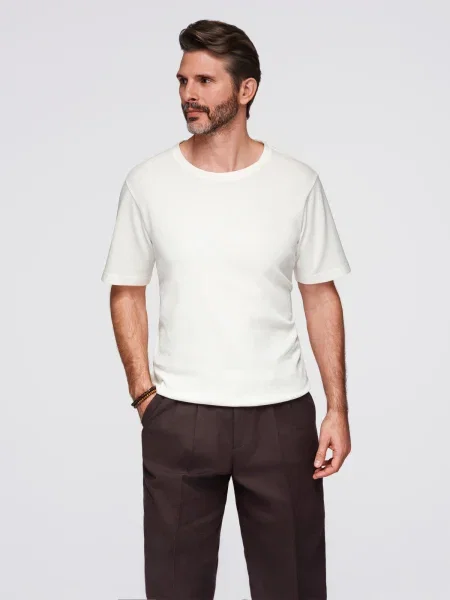 Tricou Ombre alb