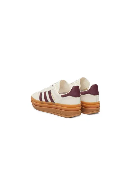 ADIDAS ORIGINALS Sportcipő Gazelle Bold borvörös / gyapjúfehér bézs