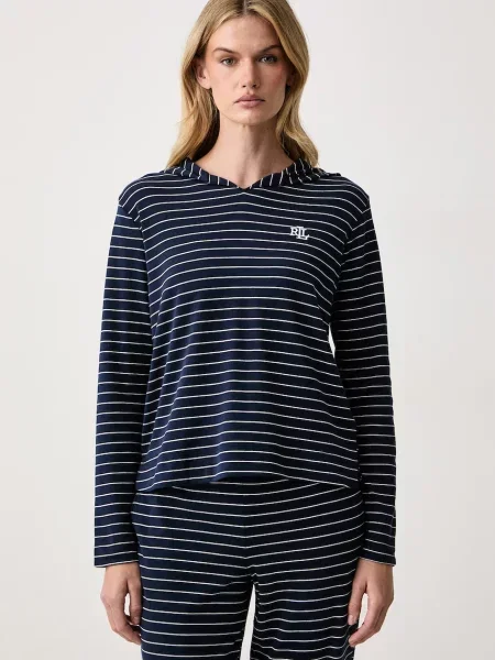 Lauren Ralph Lauren dvojdielne pyžamo dámske s bavlnou