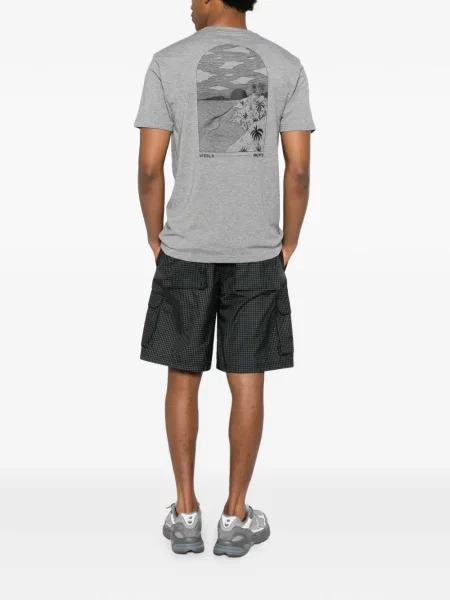 Tricou Vissla cu imagine gri