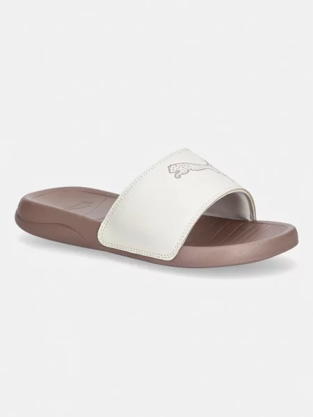 Puma pantofle na bazén Popcat 20 Topcat hnědé