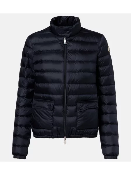 Geacă cu puf Moncler albastru