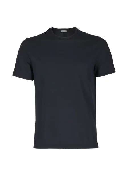 Tricou Zanone cu decolteu rotund albastru