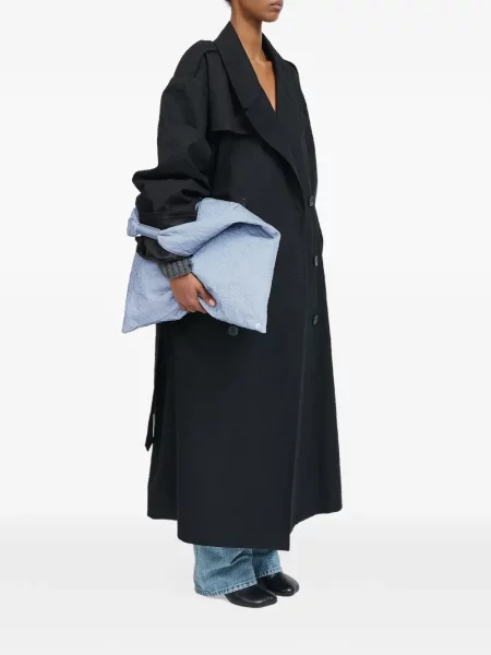 Geantă shopper Mm6 Maison Margiela albastru