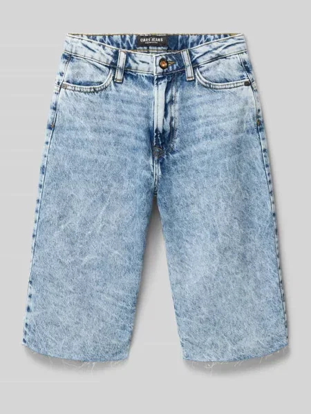 Szorty jeansowe z wysokim stanem i wpuszczanymi model ‘WAGO’ Cars Jeans