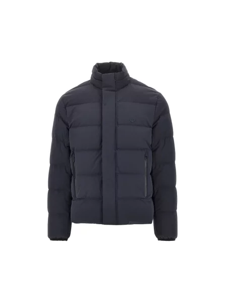 Kurtka puchowa Emporio Armani niebieska