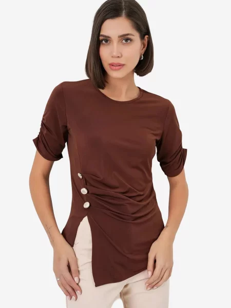 Bigdart Bluza moka smeđa