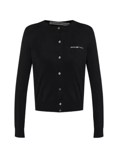 Cardigan Alexander Wang cu autograf negru