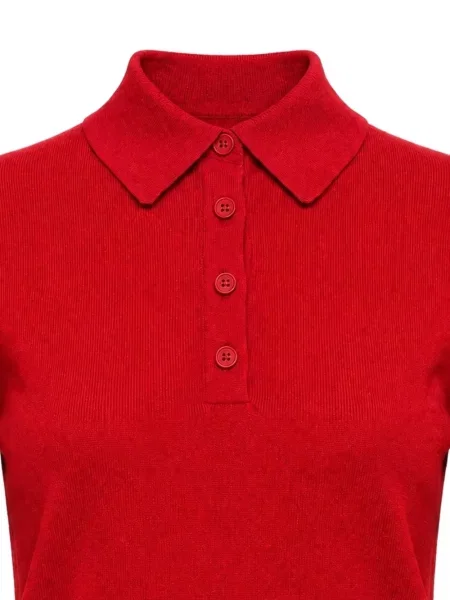 Scurt tricou polo Toccin roșu