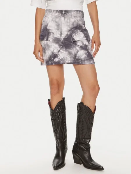 Gestuz Fustă de blugi Kala gri