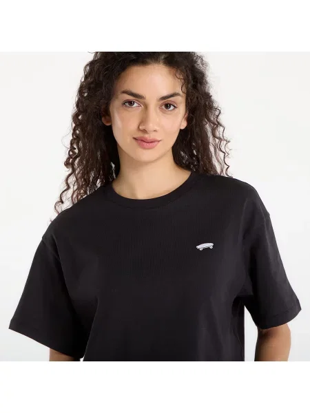 T-shirt Vans W Salton Relax Crop SS T-Shirt Black M μαύρο