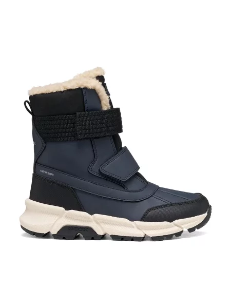 Geox Cizme de zăpadă J Flexyper Plus Boy B Abx S Bleumarin