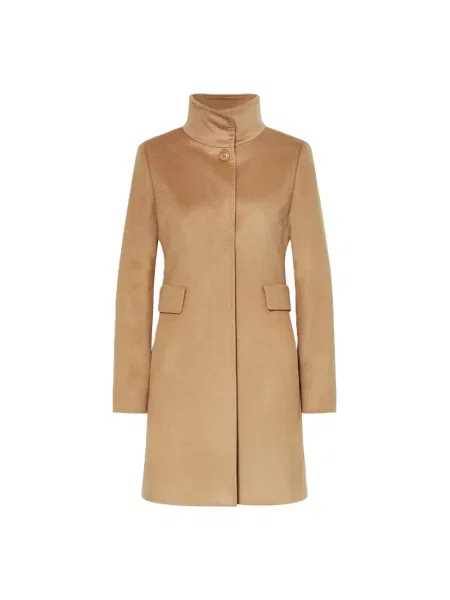 Maxmara Studio Płaszcz Wełniany Agnese braun brązowy