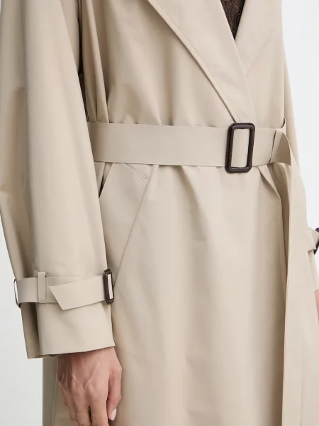 Пальто Weekend Max Mara бежевое