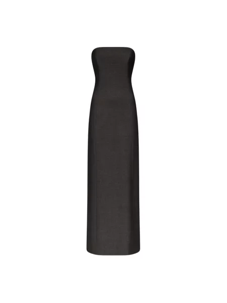 Sukienka maxi Loulou De Saison szara