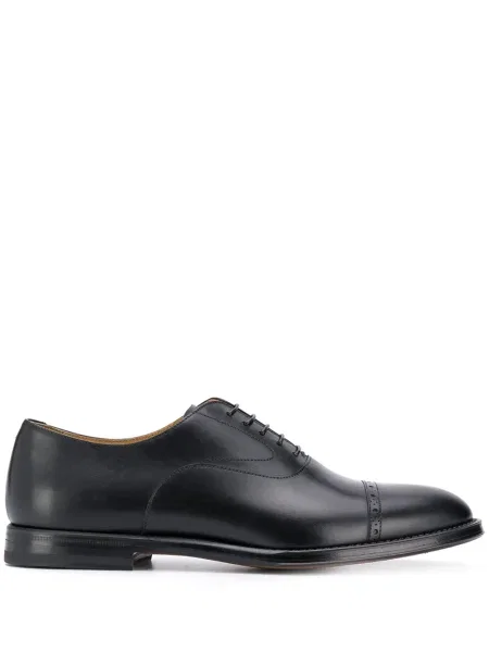 Oxford Scarosso din țesătură twill negru
