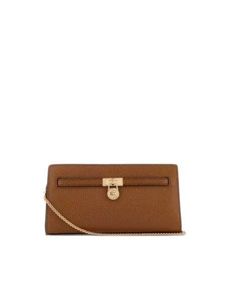 Torebka crossbody Michael Kors biznesowa brązowa