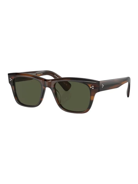 Oliver Peoples Akcesoria unisex ONE SIZE Okulary przeciwsłoneczne Birell Sun brązowy