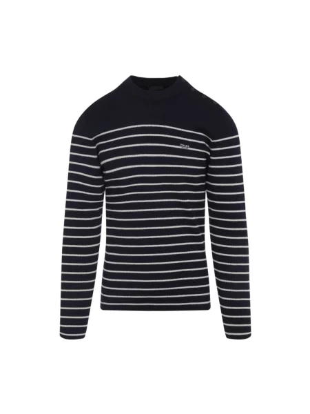 Sweter Prada wełniany niebieski