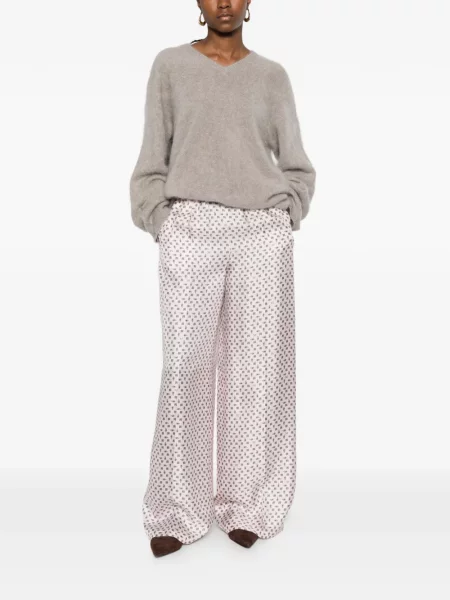 Pantaloni Max Mara roz